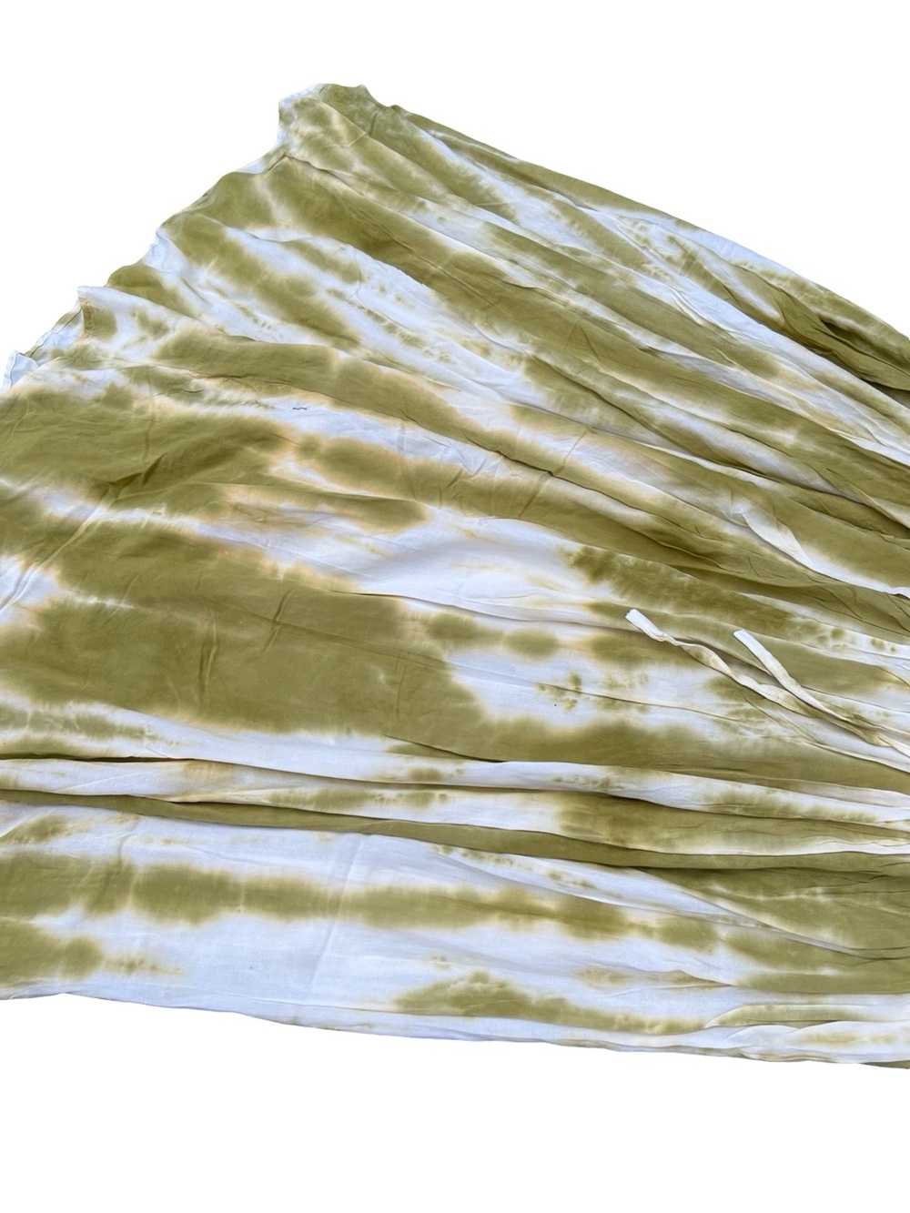 NWOT MetroWear Green Tie-Dye Maxi Skirt | Boho Festival | Size Medium - Picture 4 of 5